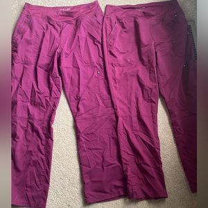Purple Label Yoga Healing Hands Scrub Pants